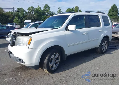 2014 Honda Pilot Ex-L z USA, uszkodzony, nr VIN 5FNYF3H58EB008889